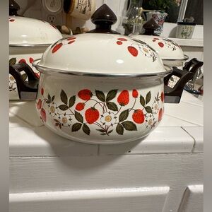 sheffield strawberries and cream medium pot